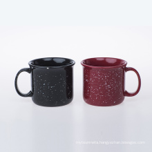 ceramic enamel effect ceramic coffee mug